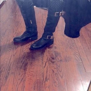 Vince Camuto Leather knee high boots